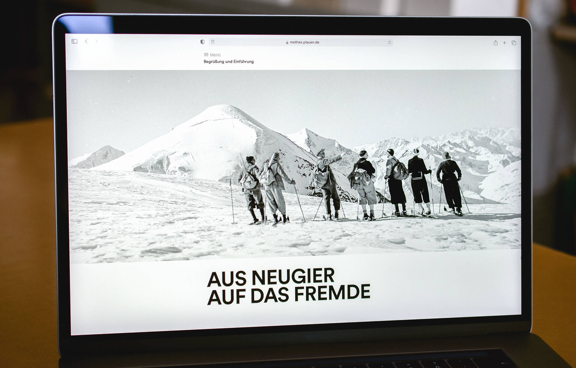Website: Aus Neugier auf das Fremde | Auftraggeber: Leopoldina &ndash; Nationale Akademie der Wissenschaften, Halle