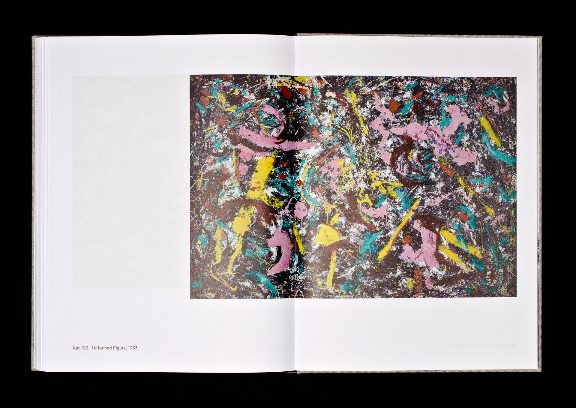 Katalog zur Ausstellung &raquo;Der figurative Pollock&laquo; f&uuml;r das Kunstmuseum Basel