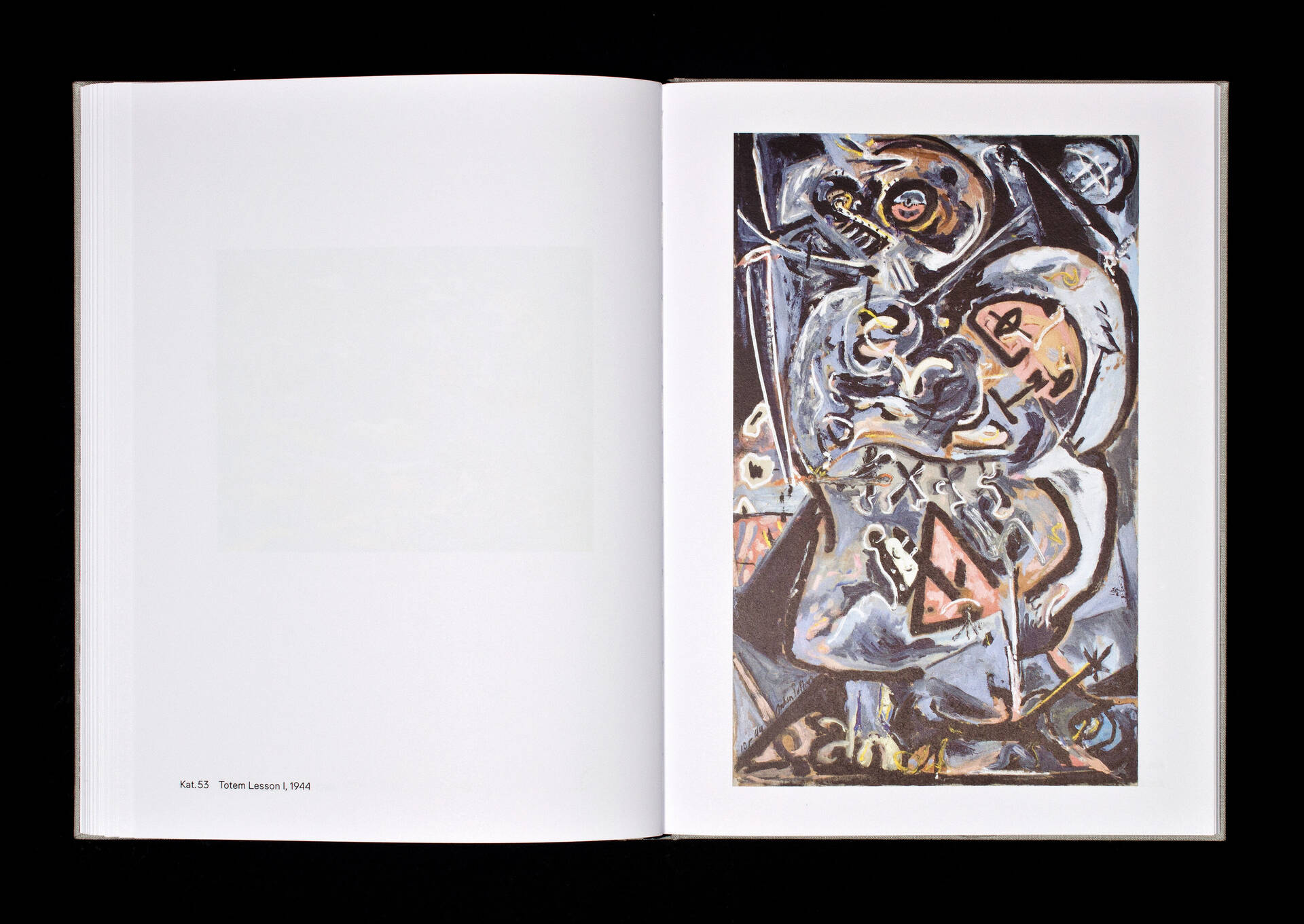 Katalog zur Ausstellung &raquo;Der figurative Pollock&laquo; f&uuml;r das Kunstmuseum Basel