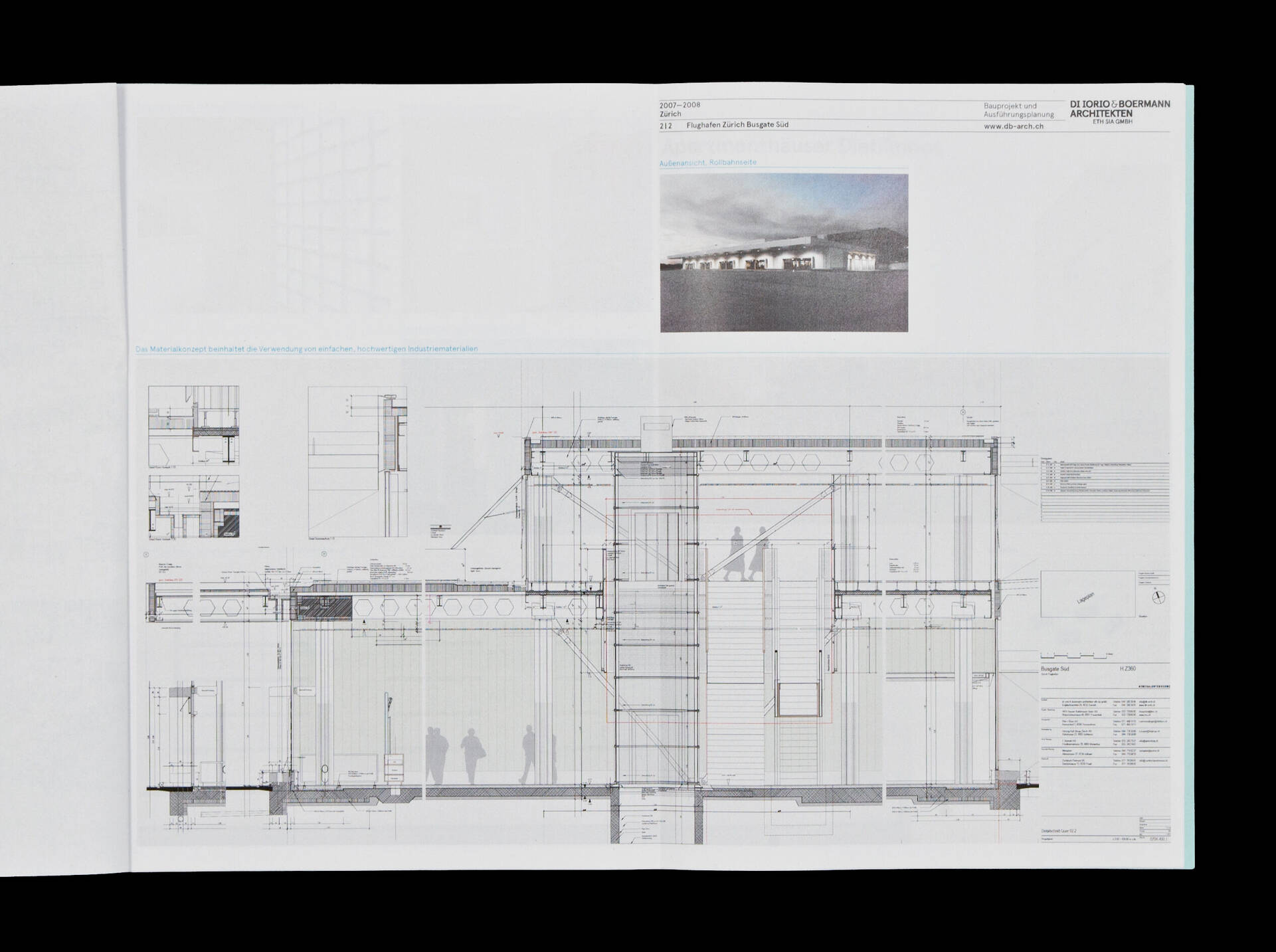 Visuelle Identit&auml;t &raquo;Di Iorio & Boermann Architekten&laquo;