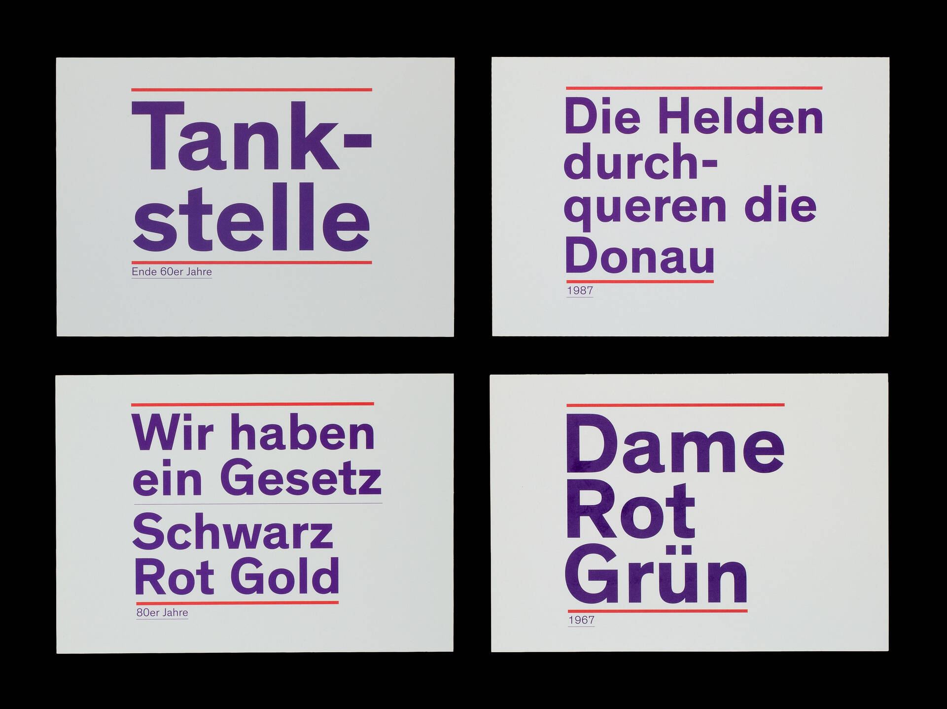 Visuelle Identit&auml;t zur Ausstellung &raquo;Einar Schleef &ndash; Der Maler&laquo; f&uuml;r das Kunstmuseum Moritzburg, Halle
