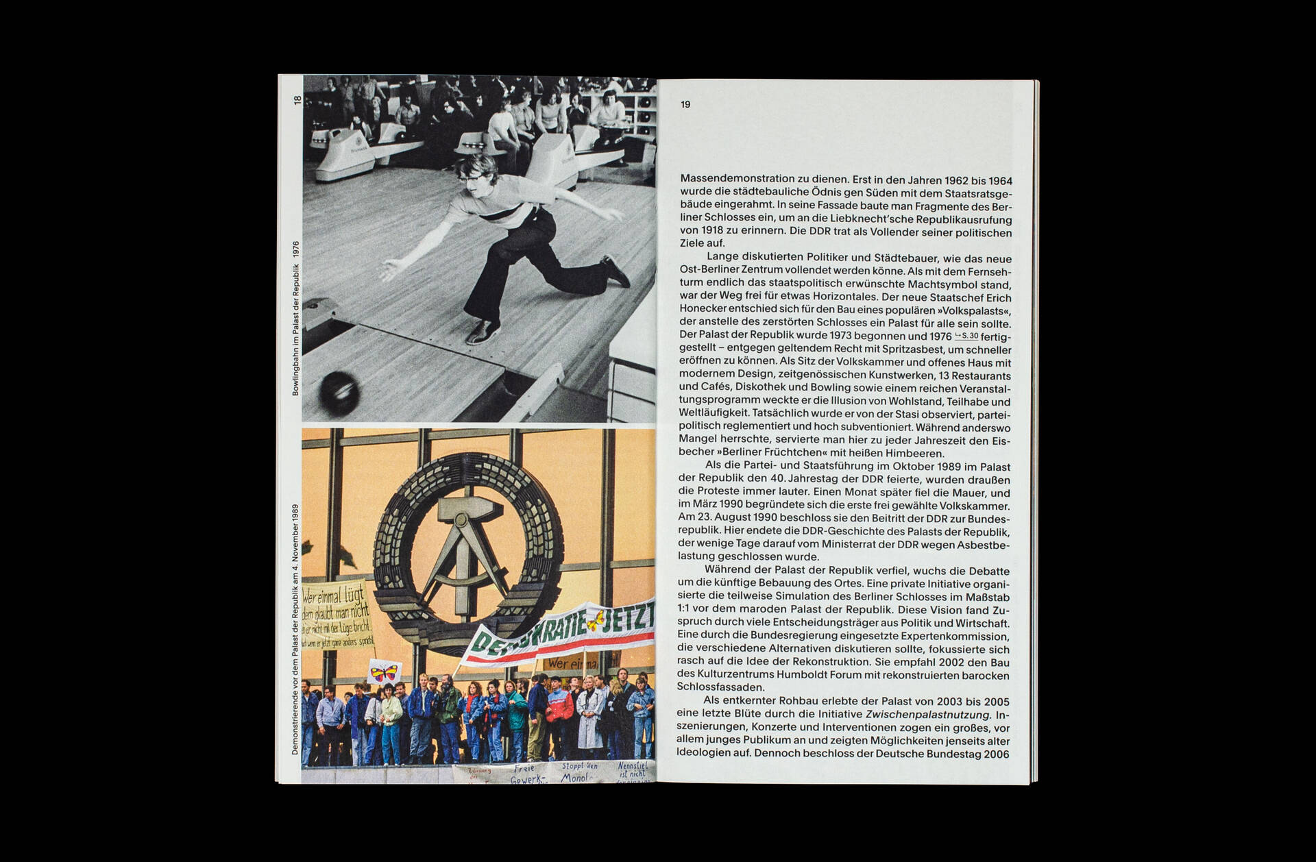 Ausstellungsf&uuml;hrer f&uuml;r &raquo;Geschichte des Ortes&laquo; im Humboldt Forum