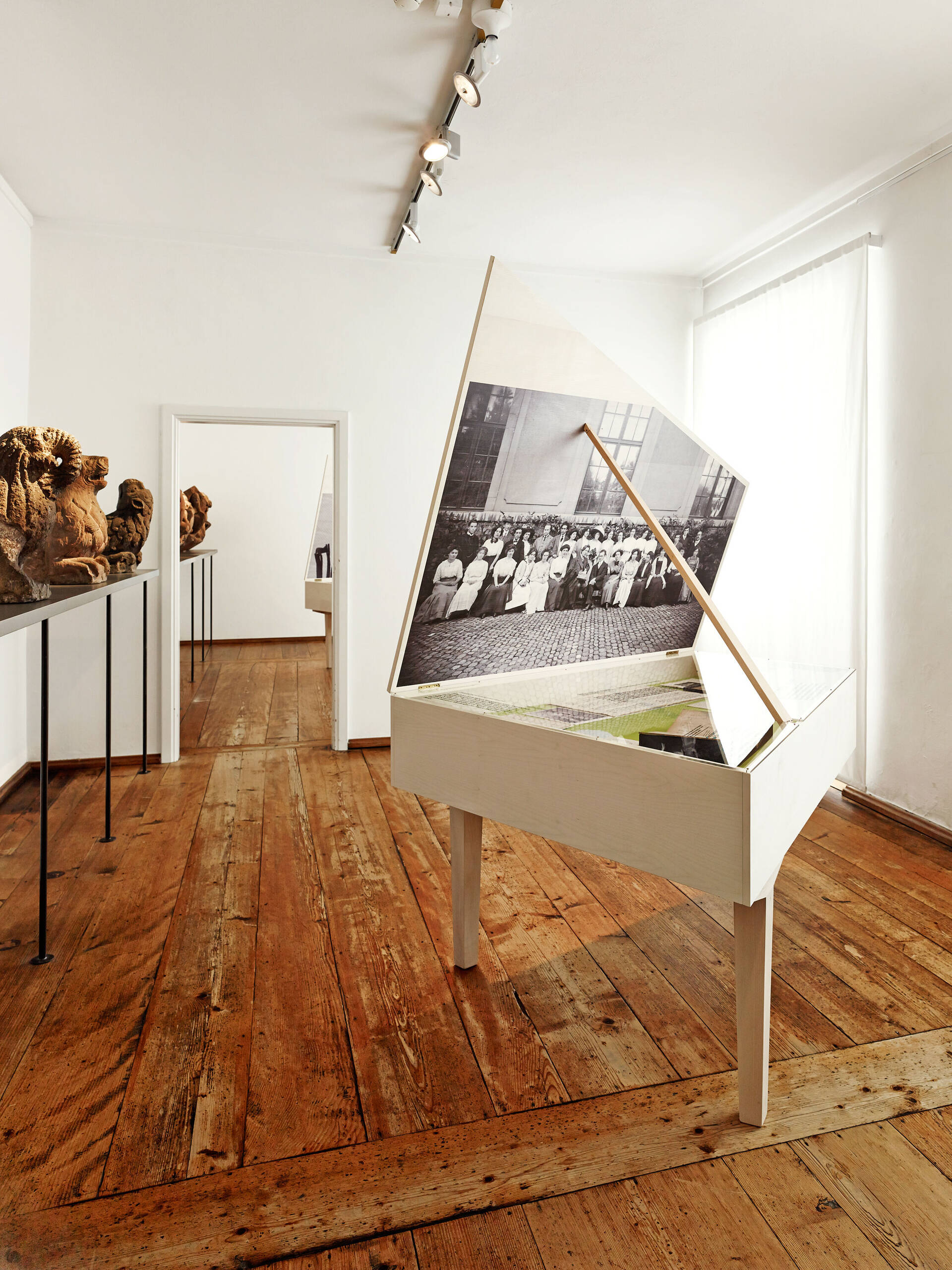 Ausstellungsgrafik &raquo;Hans Huber und das Basler Musikleben um 1900&laquo; f&uuml;r das Museum Kleines Klingental, Basel