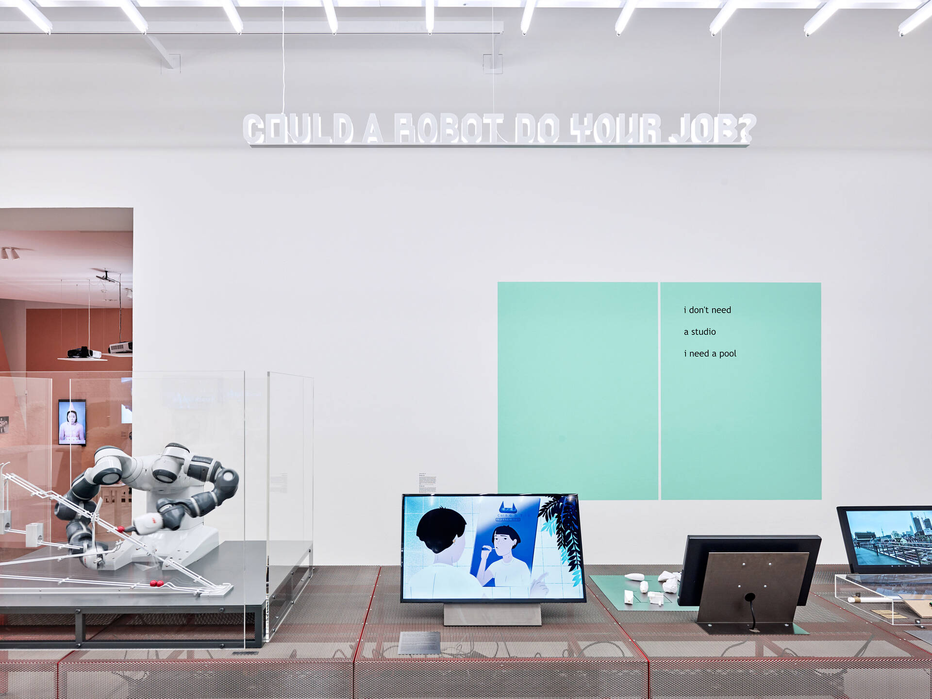 Ausstellungsgrafik &raquo;Hello, Robot &ndash; Design zwischen Mensch und Maschine&laquo; f&uuml;r das Vitra Design Museum, Weil am Rhein