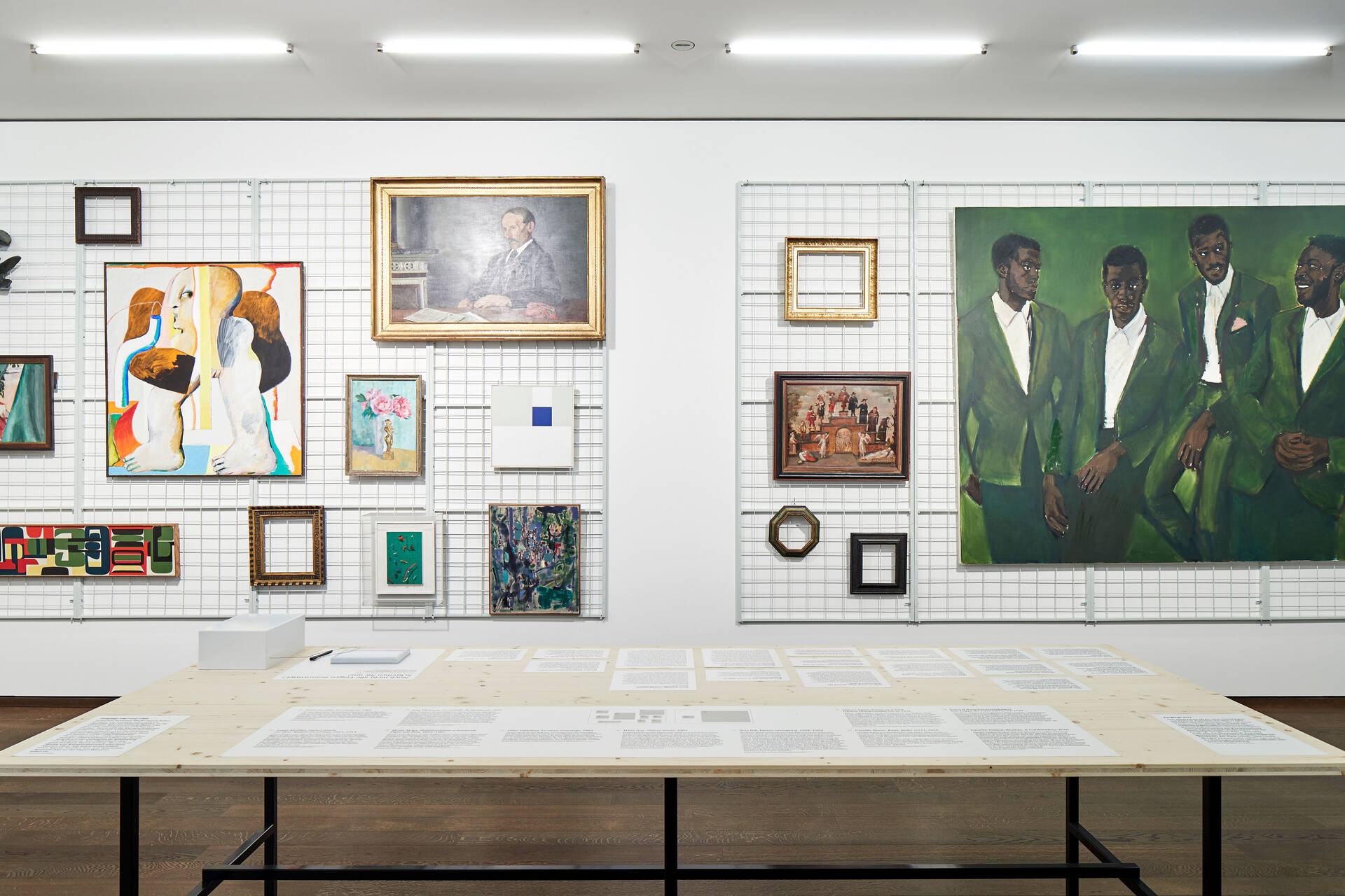 Ausstellungsgrafik &raquo;Kunst. Geld. Museum. 50 Jahre Picasso Story&laquo; f&uuml;r das Kunstmuseum Basel