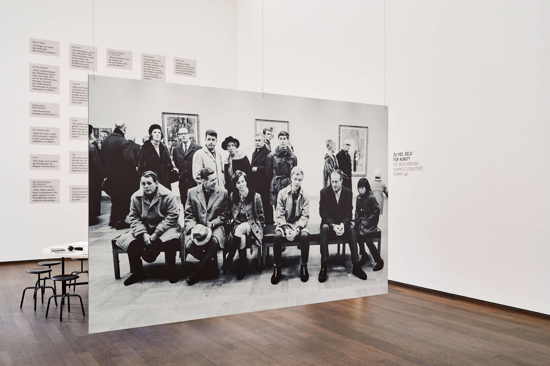 Ausstellungsgrafik &raquo;Kunst. Geld. Museum. 50 Jahre Picasso Story&laquo; f&uuml;r das Kunstmuseum Basel