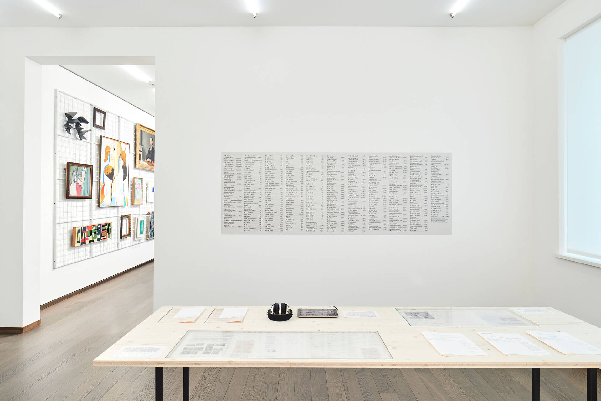Ausstellungsgrafik &raquo;Kunst. Geld. Museum. 50 Jahre Picasso Story&laquo; f&uuml;r das Kunstmuseum Basel