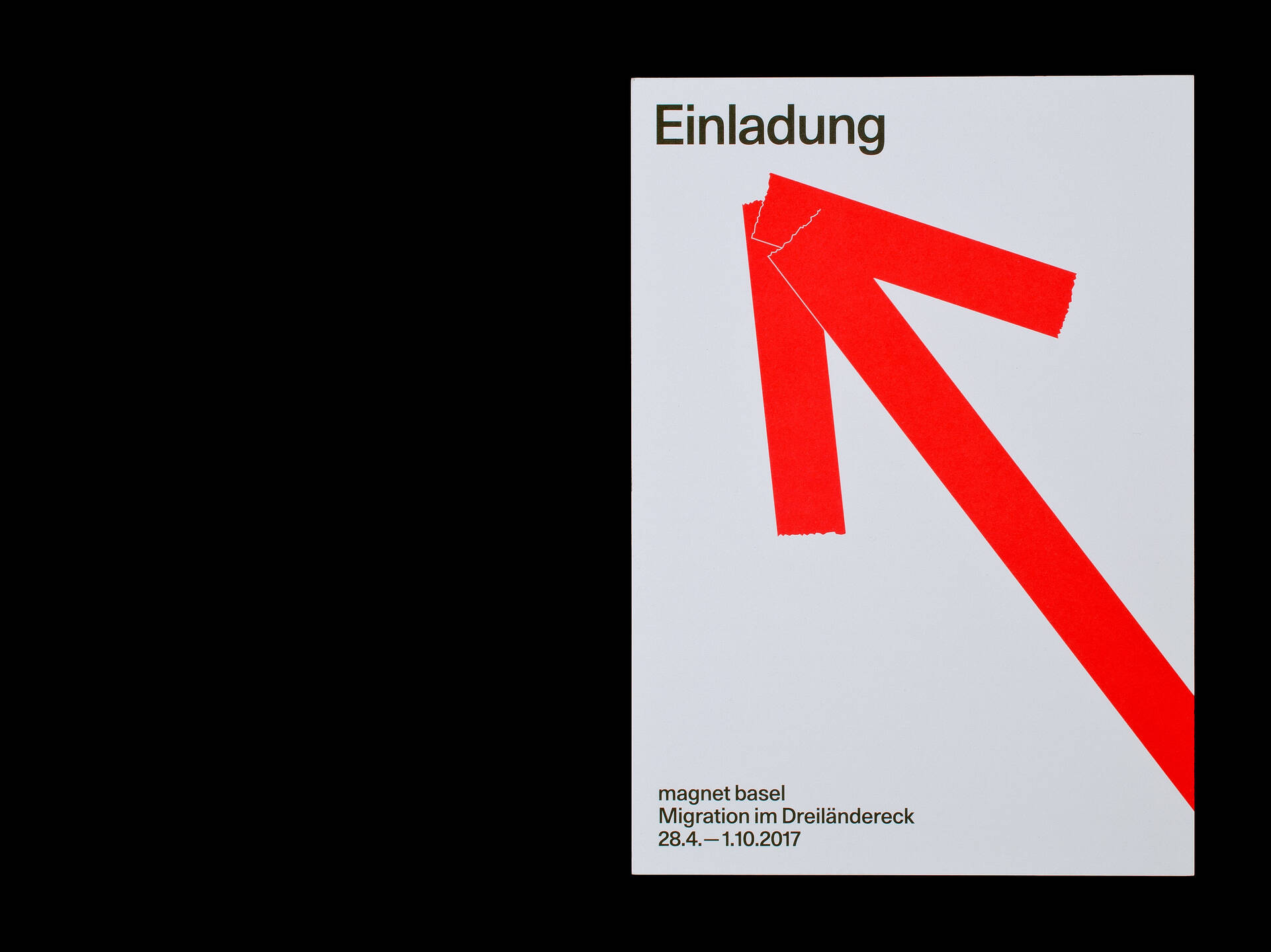 Visuelle Identit&auml;t &raquo;Magnet Basel &ndash; Migration im Dreil&auml;ndereck&laquo; f&uuml;r das Team Statenwerth, Basel