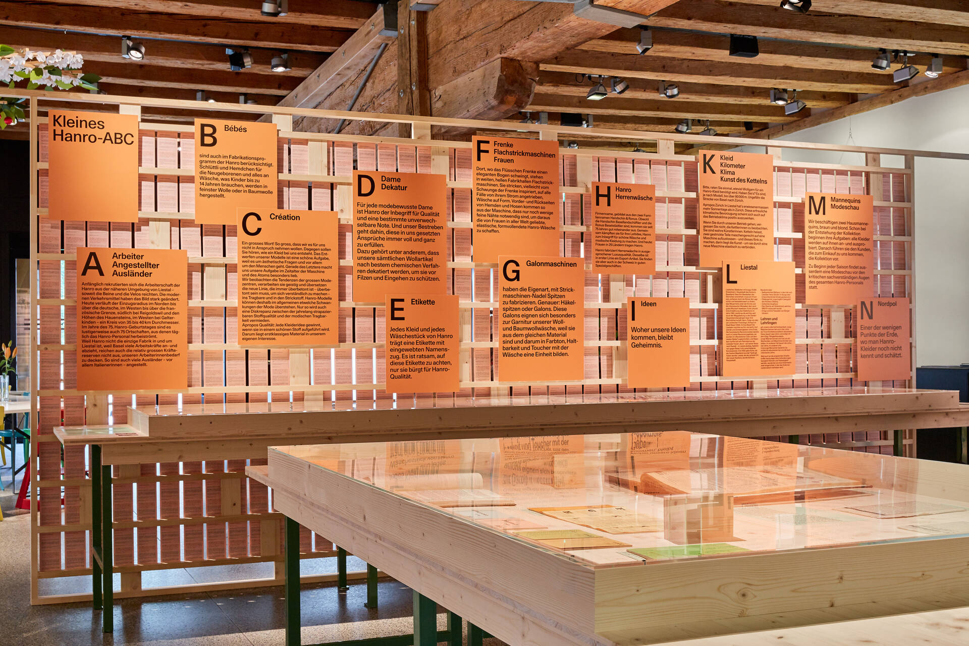 Ausstellungsgrafik &raquo;Magnet Basel &ndash; Migration im Dreil&auml;ndereck&laquo; f&uuml;r das Team Stratenwerth, Basel