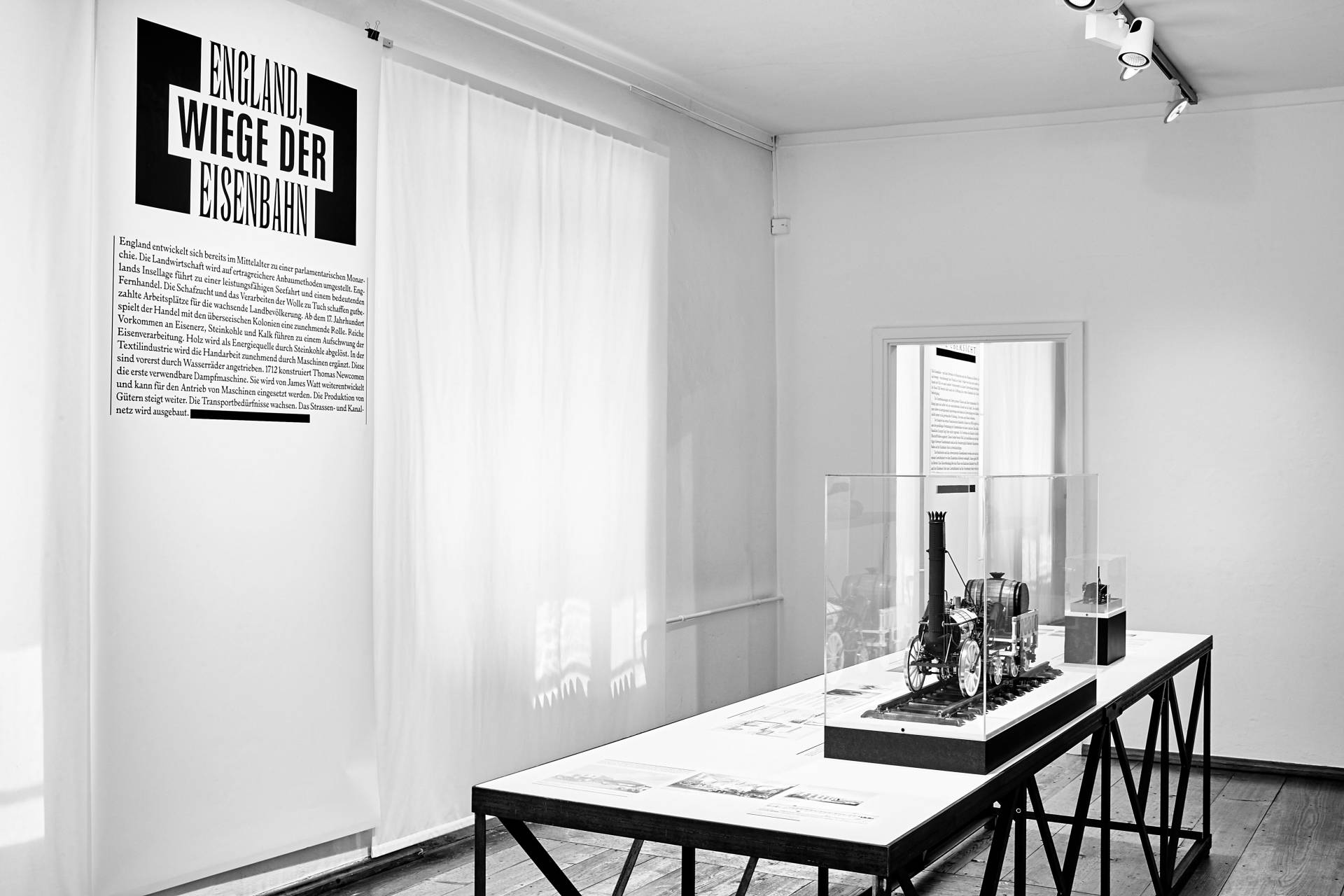 Ausstellungsgrafik »Mit Volldampf nach Basel« für das Museum Kleines Klingental, Basel