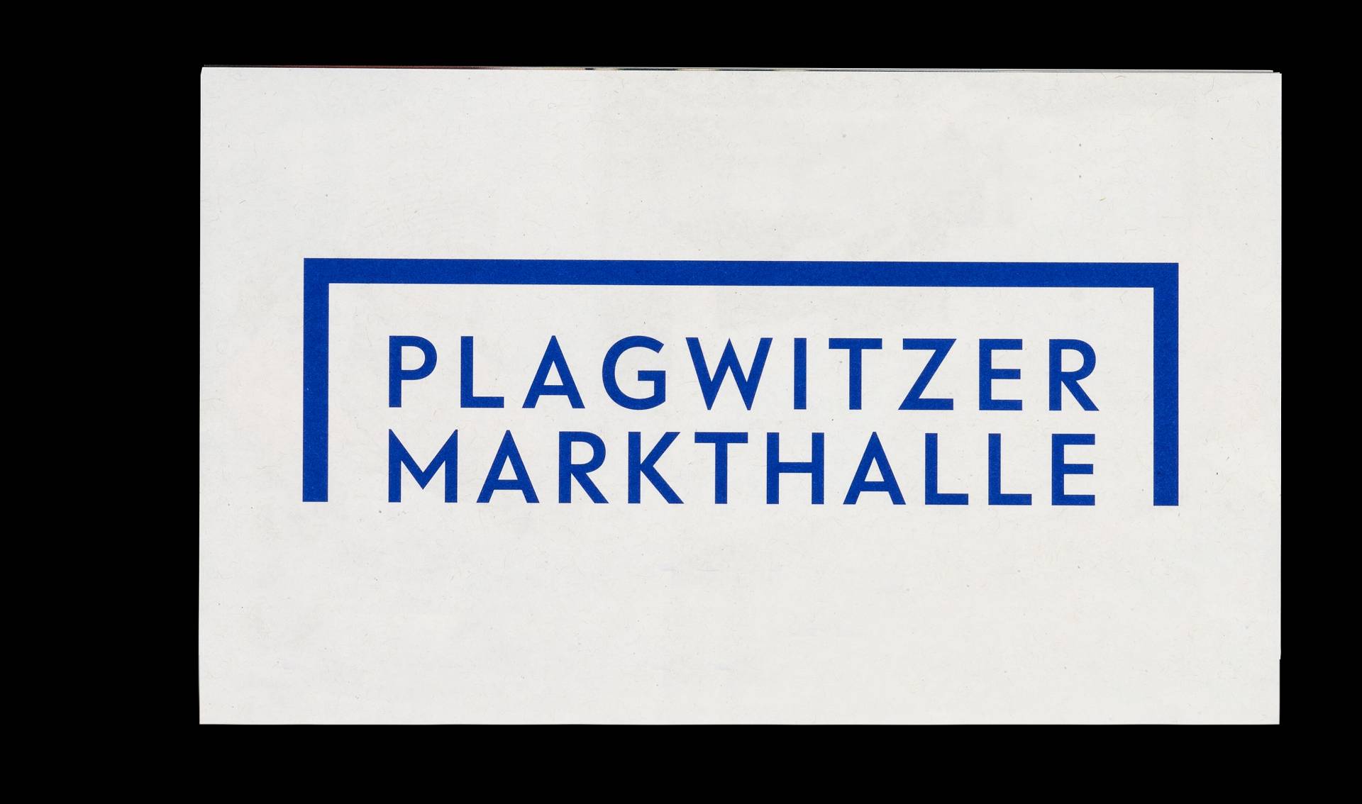 Visuelle Identität für die Plagwitzer Markthalle, Leipzig | Auftraggeber: Egenberger Lebensmittel GmbH, Liepzig