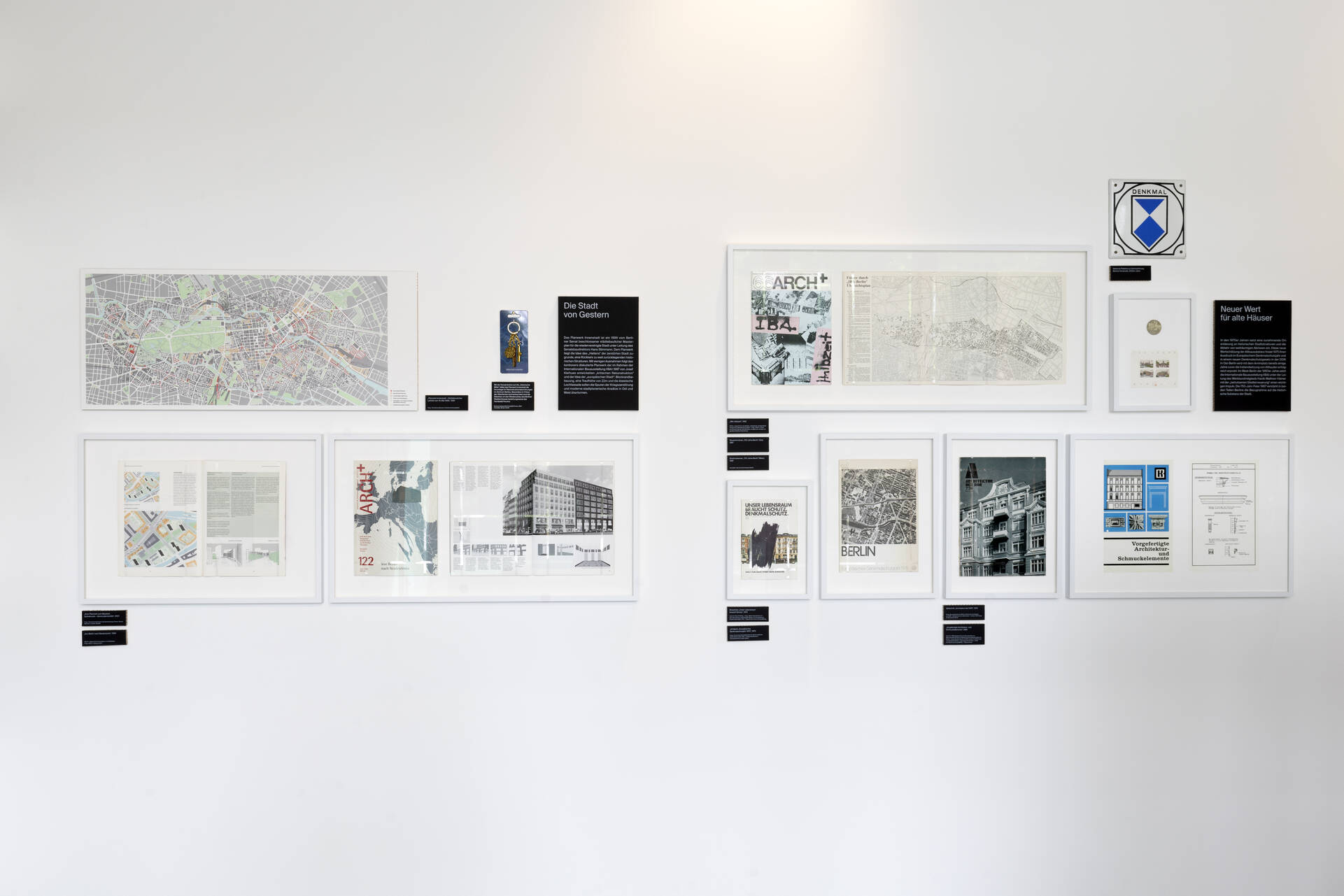 Ausstellungsgrafik &raquo;Profitopolis oder der Zustand der Stadt&laquo; f&uuml;r das Werkbundarchiv &ndash; Museum der Dinge, Berlin