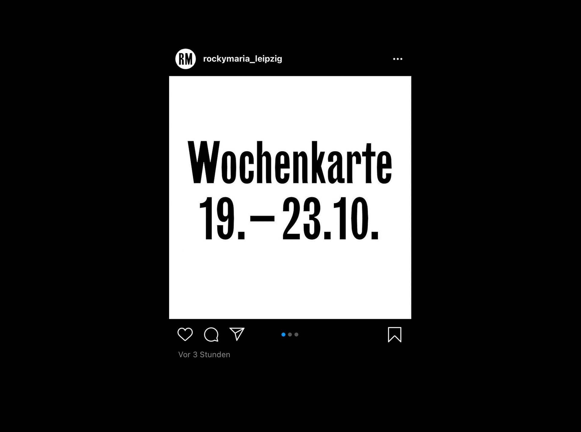 Visuelle Identit&auml;t f&uuml;r Rocky Maria &ndash; Kantine im Tapetenwerk, Leipzig