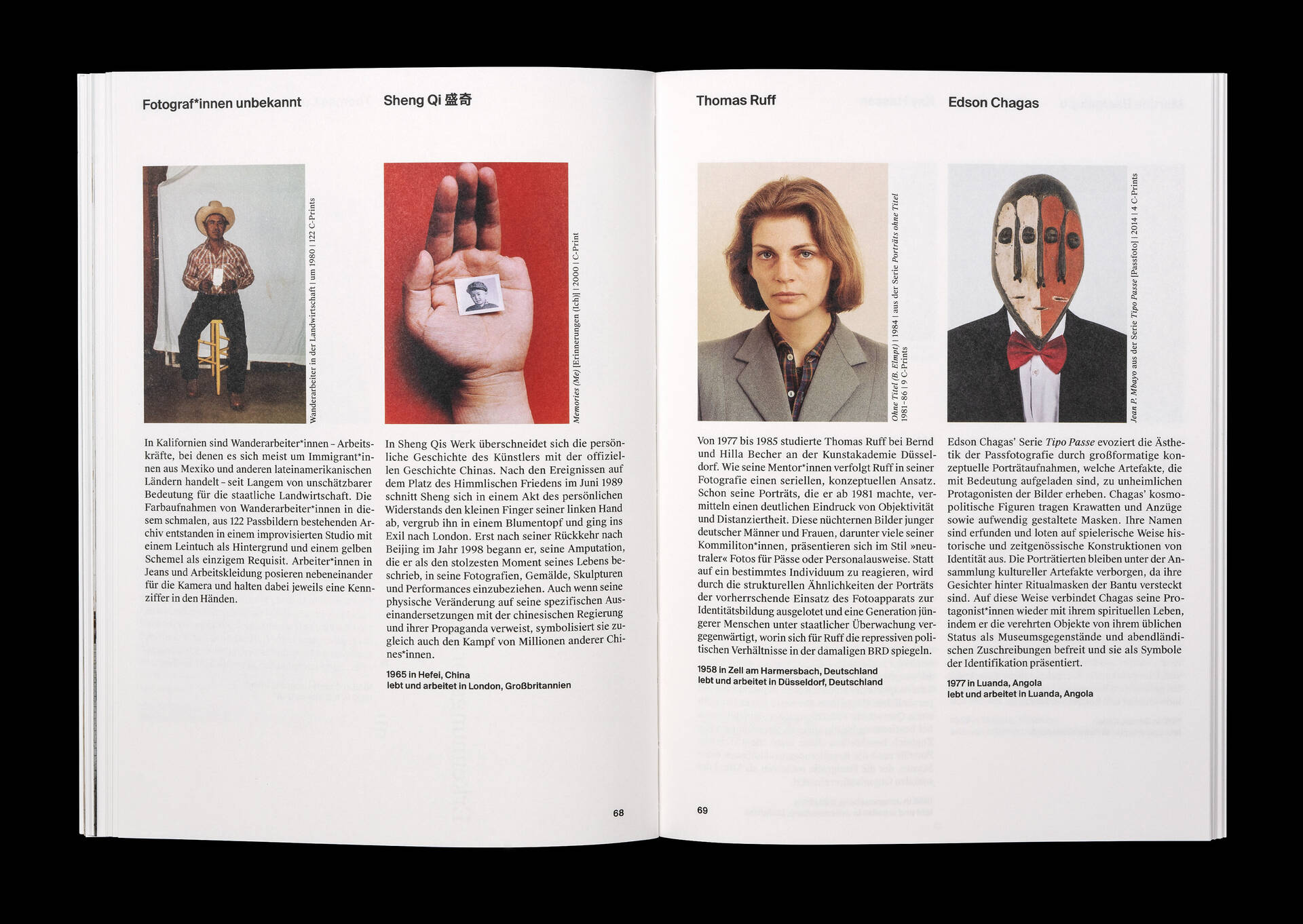 Publikation zur Ausstellung &raquo;Trace &ndash; Formations of Likeness | Fotografie und Video aus The Walther Collection&laquo; f&uuml;r das Haus der Kunst, M&uuml;nchen