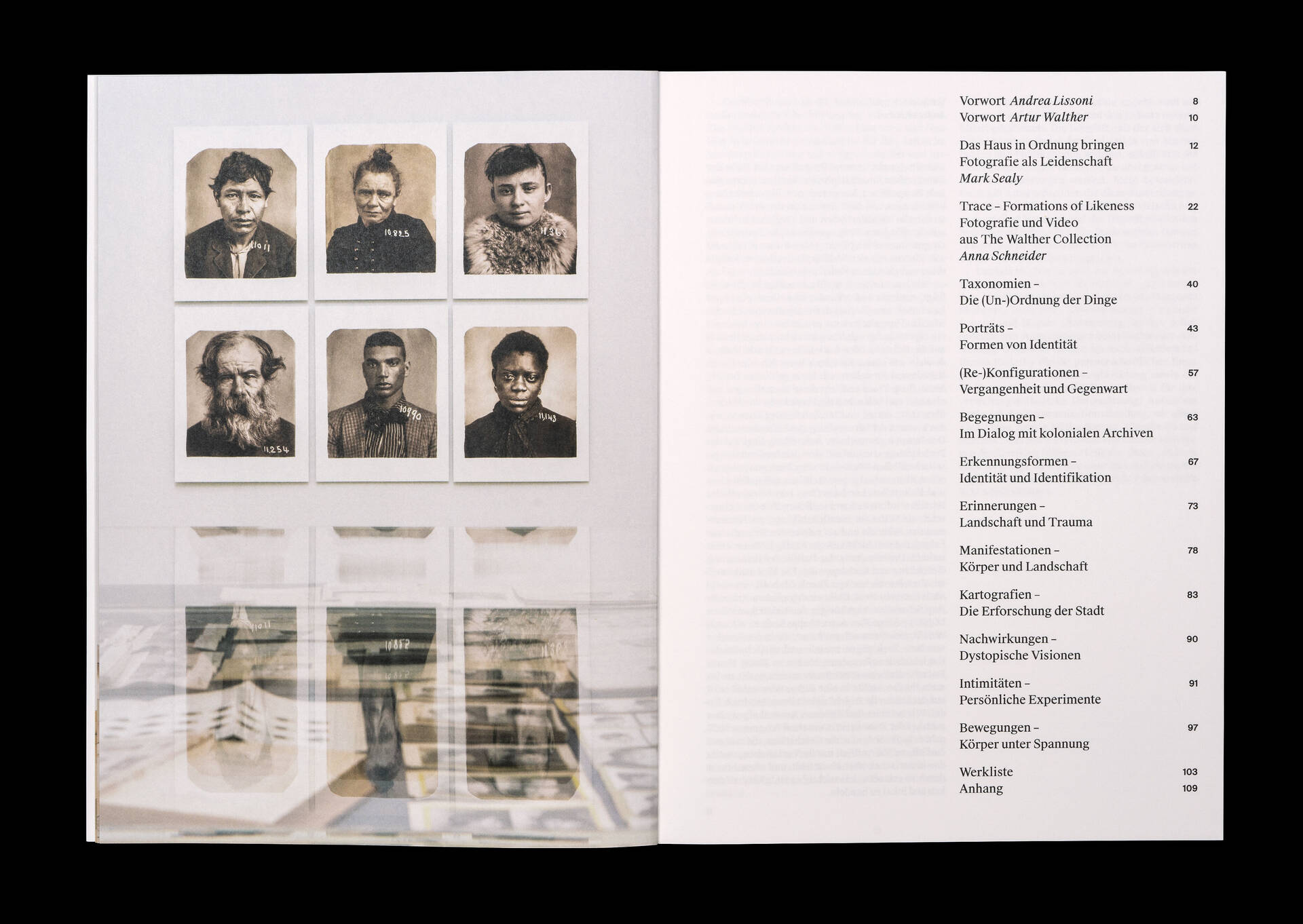 Publikation zur Ausstellung &raquo;Trace &ndash; Formations of Likeness | Fotografie und Video aus The Walther Collection&laquo; f&uuml;r das Haus der Kunst, M&uuml;nchen
