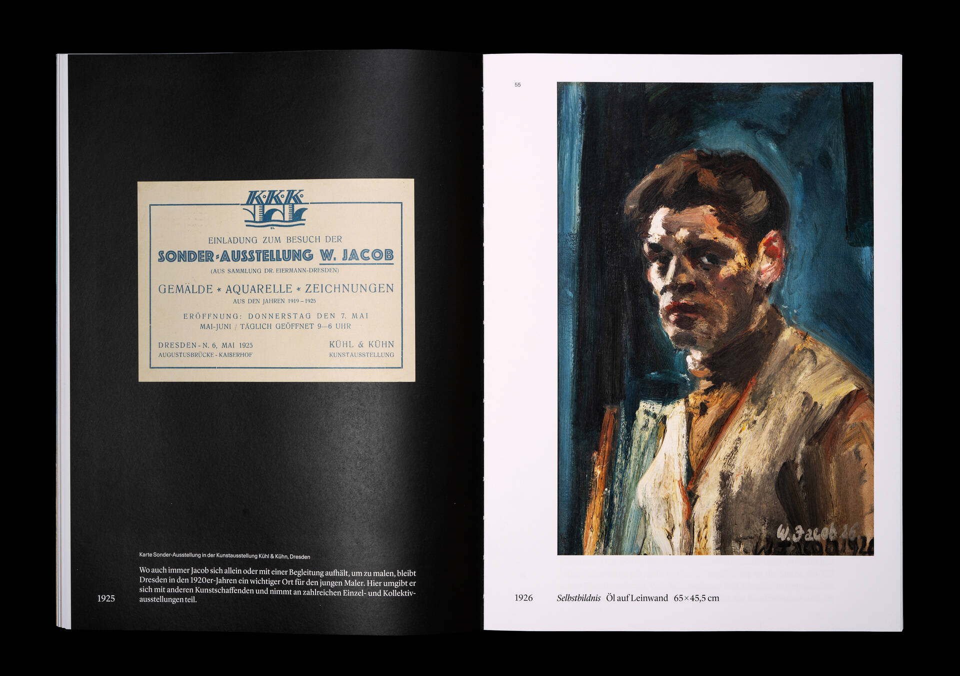 Publikation &raquo;Feuer und Farbe &ndash; Gem&auml;lde und Grafiken von Walter Jacob&laquo; f&uuml;r das Lindenau-Museum Altenburg